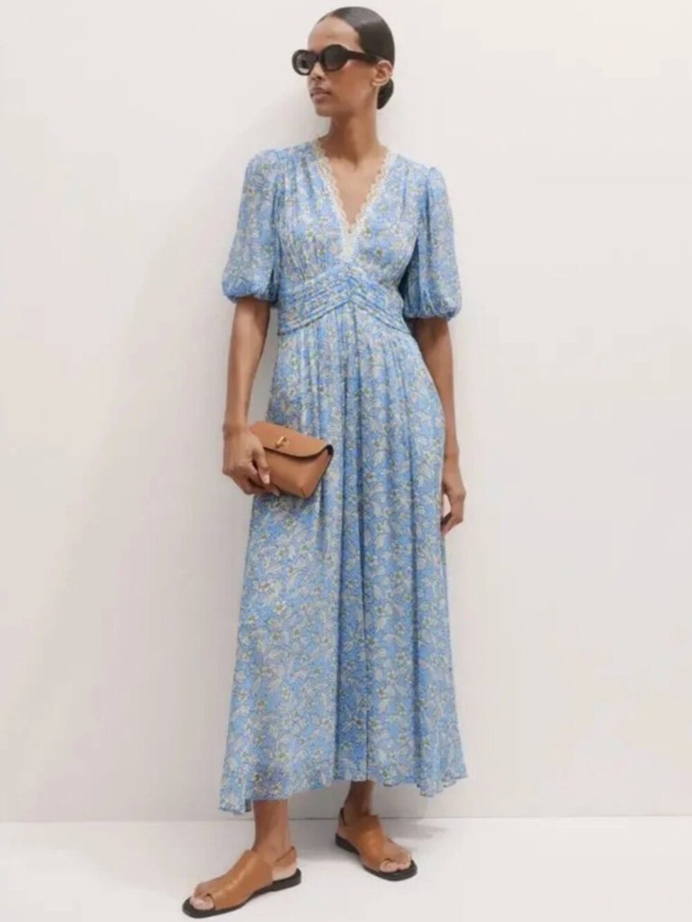 Evening Primrose Print Maxi Dress